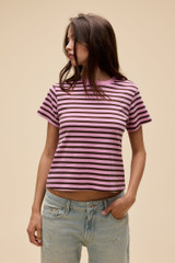 Daydreamer Women's Stripe Vintage Tee