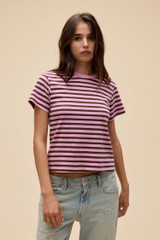 Daydreamer Women's Stripe Vintage Tee