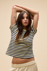 Daydreamer Women's Stripe Vintage Tee