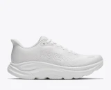 Hoka Women's Clifton 11 Running Shoes White side view