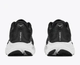 Hoka Women's Clifton 11 Running Shoes Black/White back view