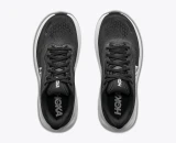 Hoka Women's Clifton 11 Running Shoes Black/White top view