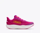 Hoka Big Kids' Mach 7 Running Shoes Fuschia Neon Dragonfruit side view