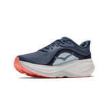 Hoka Women's Clifton Pro Running Shoes Faded Navy Glimmering Blue reverse view