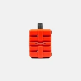 Turtlebox Cub Speaker Orange side angle