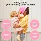 Mimikai Mosquito & Tick Bug Spray Mist bottle side view