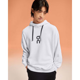 On Running Club Hoodie White front view