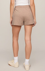 Z Supply Women's Everyday Shorts heather ash back view