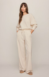 Z Supply Women's Clubhouse Sweatshirt Cloud full view