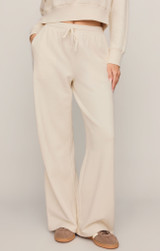 Z Supply Clubhouse Pants Cloud front view