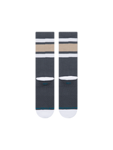 Stance Signature Boyd Crew Socks Turbulence side view