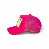Soulbyrd Women's Lucky Duck Trucker Hat in Pink