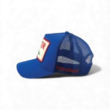 Soulbyrd Women's Later Gator Trucker Hat in Blue side view