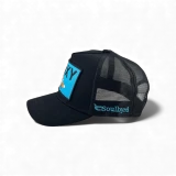 Soulbyrd Women's Foxy Trucker Hat in Black