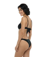 Body Glove Women's Smoothies Athena Bikini Bottoms in Black front view