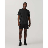 Vuori Course Lined Workout Shorts Black full view