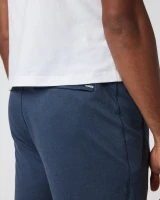 Vuori Men's Ponto Joggers Azure Heather detail zoom