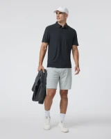 Vuori Men's Strato Tech Polo Charcoal Heather full