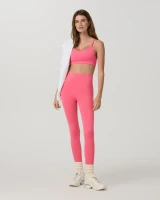 Vuori AllTheFeels Sports Bra Sunset Pink full view