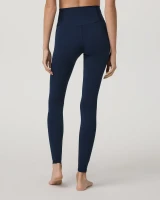 Vuori Women's AllTheFeels Leggings Blue Coast back view