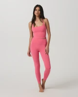 Vuori Women's AllTheFeels Leggings Sunset Pink full view