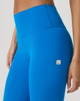 Vuori Women's AllTheFeels Leggings Regatta Blue side view