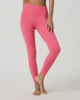 Vuori Women's AllTheFeels Leggings Sunset Pink front view
