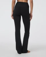 Vuori AllTheFeels Slim Flare Leggings Black back view