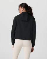Vuori Women's Renew Trainer Shell Jacket Black back