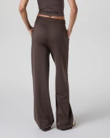 Vuori Halo Essential Wideleg Pants Java Heather back