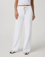 Vuori Halo Essential Wideleg Pants White front