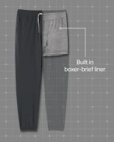 Vuori Kore Lined Joggers Charcoal specs