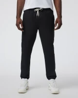 Vuori Kore Lined Joggers Black front view