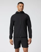 Vuori Men's Outdoor Trainer Shell Jacket Black front