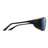 Smith Optics Embark Polarized Sunglasses Matte Black/Blue Mirror side view