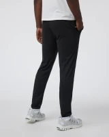 Vuori Ponto Performance Pants Black Heather back view
