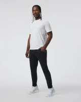 Vuori Ponto Performance Pants Black Heather full view