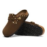 Birkenstock Women's Boston Rivets Clogs sole view