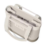 YETI Camino Zip Carryall Tote Cape Taupe tilt view