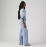 Levi's Women's 318 Shaping Wide Leg Jeans Tall Glass of Water side view