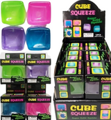 Medium Cube Squishy Squeeze Toy detail view