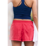 FP Movement On The Go Shorts Victory Red back view