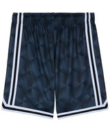Goat USA Boys' Geo Print Mesh Shorts in Black side view