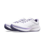Altra Women's Torin 9 Running Shoes White/White/Wisteria tilted side
