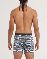 SAXX Men's Quest Quick-Dry Mesh Boxer Briefs in Killer Kamo/Black back view