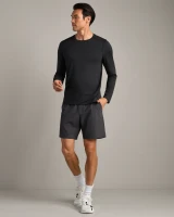 Rhone Men's Pursuit Trail Shorts Asphalt full view