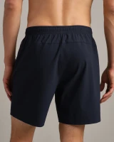 Rhone Men's Pursuit Trail Shorts True Navy back view