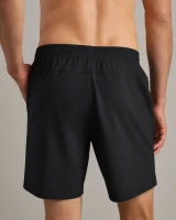 Rhone Men's Pursuit Trail Shorts Pure Black back view