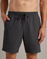 Rhone Men's Pursuit Trail Shorts Asphalt front view