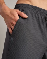 Rhone Men's Pursuit Trail Shorts Asphalt detail